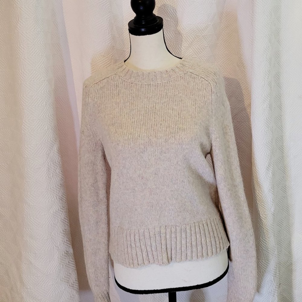 J. Crew Women's/ Medium/ Multi-Color/ Cream/Long Sleeve Sweater